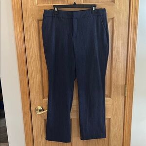 Nine West - Navy Boot Cut Pants - Trousers - 12